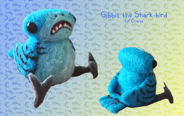 Chibi Shark Bird